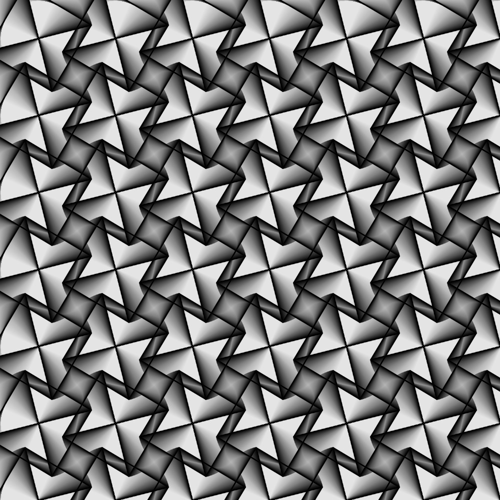 Spinning Bathroom Tiles